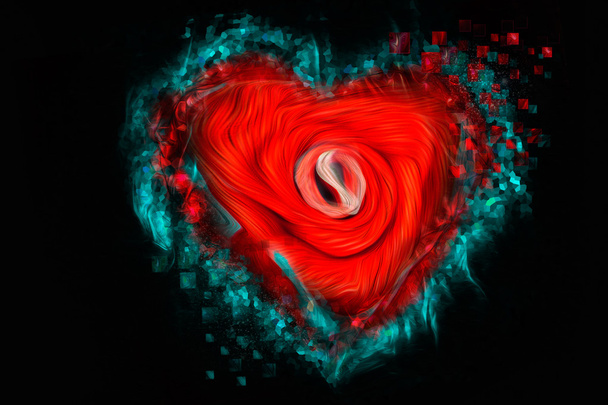 abstract heart - Photo, Image