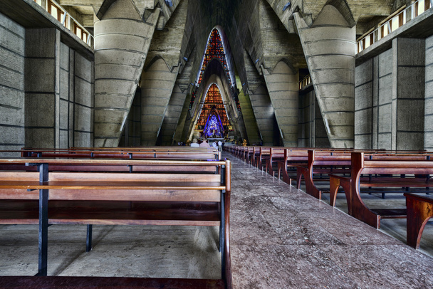 інтер'єр базиліка Нуестра-Сеньора nuestra де ла altagracia в Республіці - Фото, зображення
