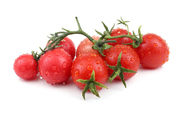 fresh tomatoes isolated on white background - Foto, Imagem