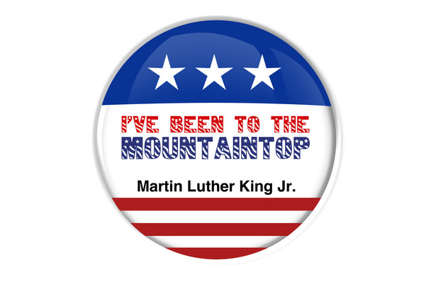 Martin Luther King Jr. sono stati al distintivo cima della montagna
 - Foto, immagini