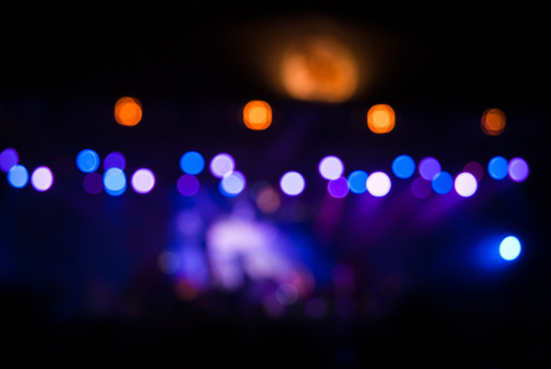 Concert lights bokeh - Photo, Image