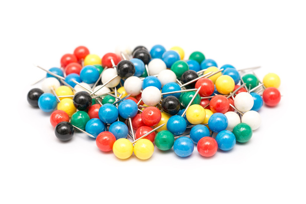 Colored Push Pins - Photo, Image