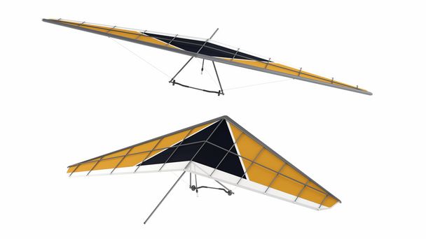 Hang glider isolated - Photo, Image