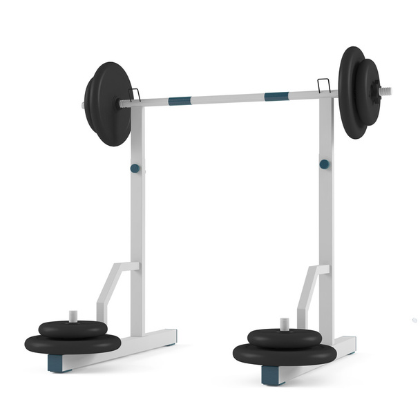 Weight bench isolated - Photo, image