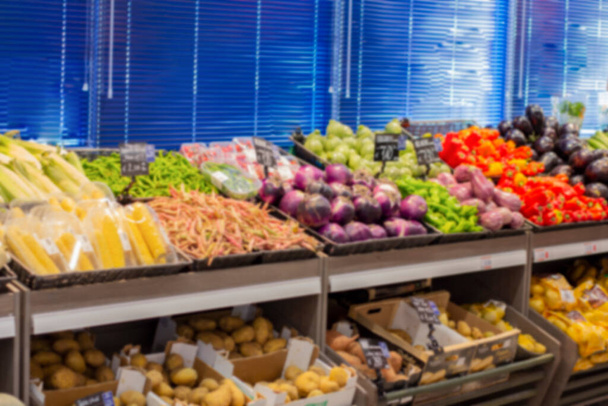 Vegetables in the supermarket - Foto, imagen