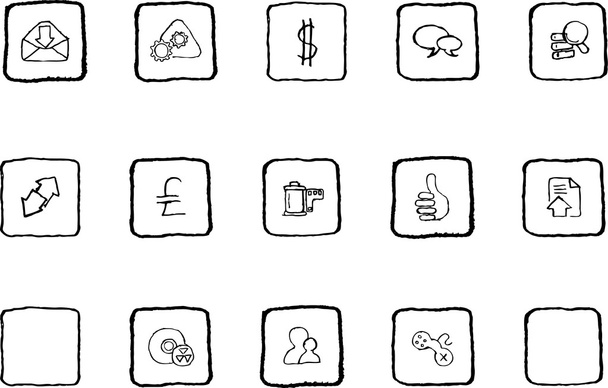 Internet icons - Vector, Image