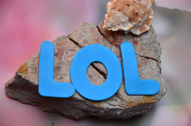 słowo lol - Zdjęcie, obraz