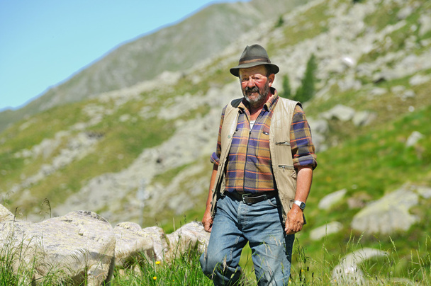 Portrait of a shepherd - Photo, image