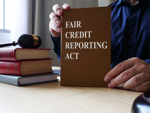 Fair Credit Reporting Act FCRA is shown on the conceptual business photo - Photo, Image
