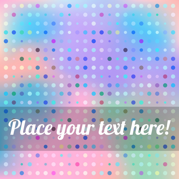 Colorful Dots Abstract Vector Background - Vektor, Bild