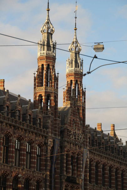 Άποψη του κέντρου του Άμστερνταμ - Φωτογραφία, εικόνα