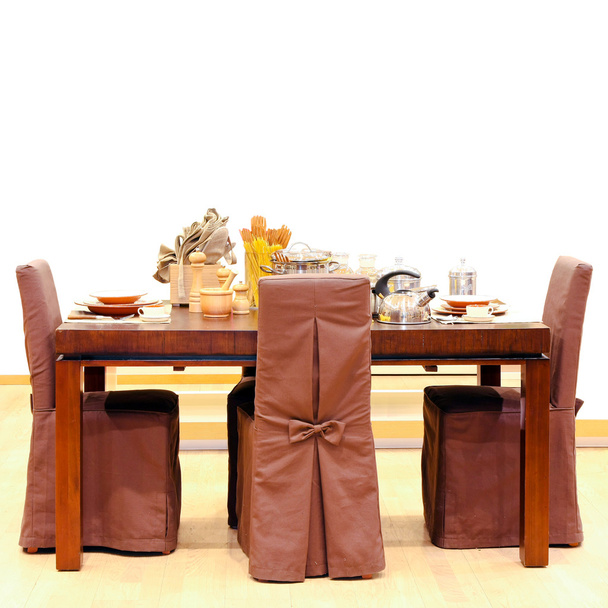 Dinning table - Фото, изображение