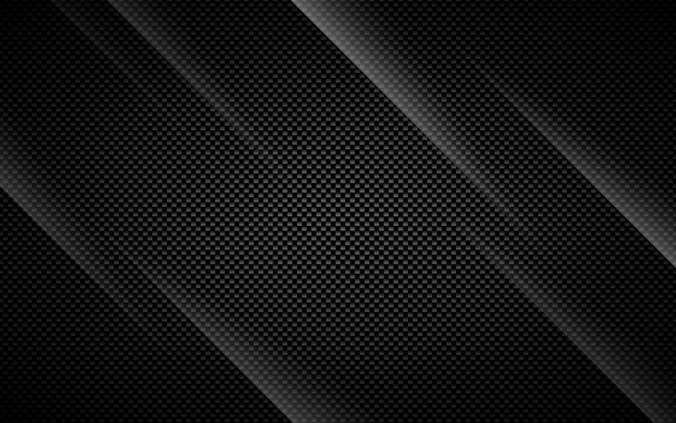 Zwarte abstracte geometrische achtergrond. Modern vormconcept. - Vector, afbeelding