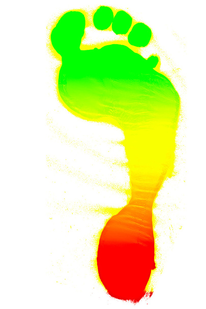 footmark барвисті
 - Фото, зображення