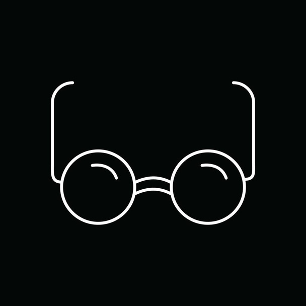 Icono de gafas vectoriales para su proyecto - Vector, Imagen