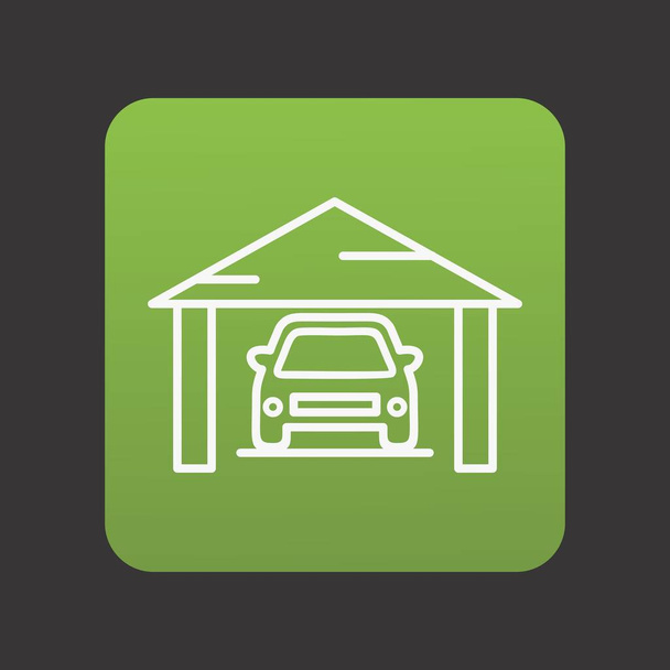  icona del garage per il vostro progetto - Vettoriali, immagini