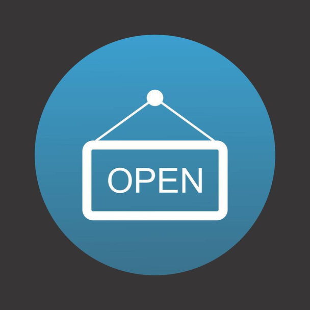 open tag icon For Your Project - Vector, Image