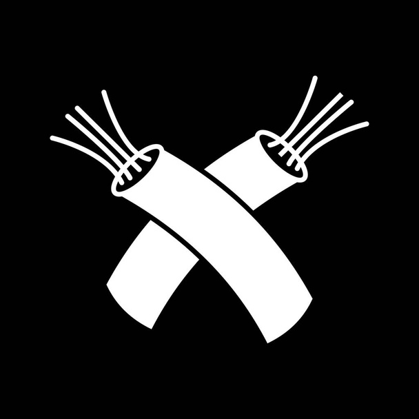 Icono de cable vectorial para su proyecto - Vector, Imagen