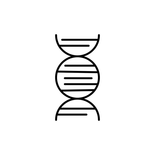 DNA simgesi, web grafiği, vektör illüstrasyonu  - Vektör, Görsel