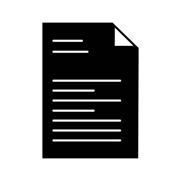 Icona del documento vettoriale per il progetto - Vettoriali, immagini