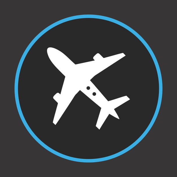Ícone de pasta de avião para o seu projeto
 - Vetor, Imagem