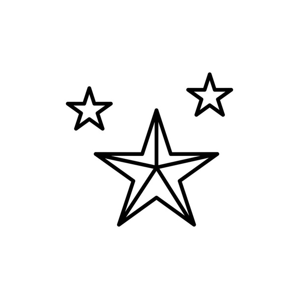csillag ikon az Ön projektjéhez - Vektor, kép