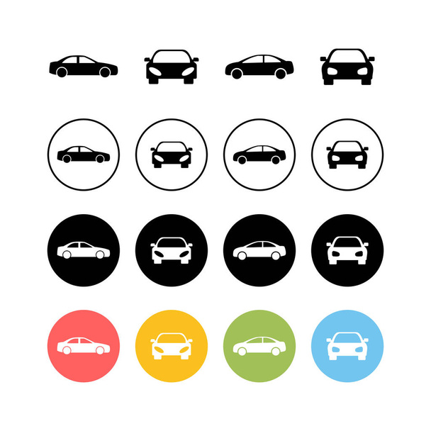 set of Car icons . Car icon vecto - Vector, Image