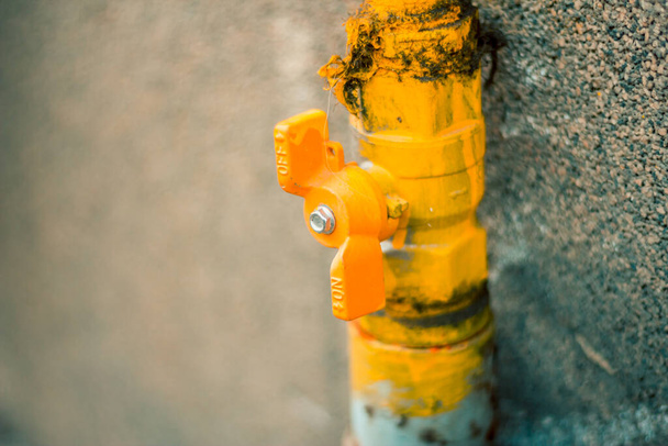 Клапан для включения или потребления газа в вашем доме
 - Фото, изображение
