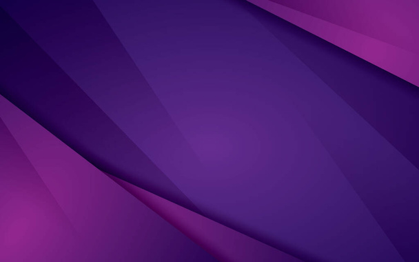 Abstract modern vector background overlap layer purple background - Vector, Image