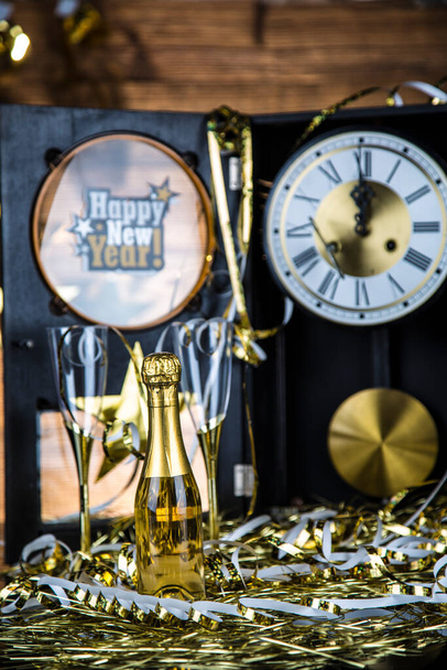 New Year's Eve, champagne, new year. - Foto, immagini