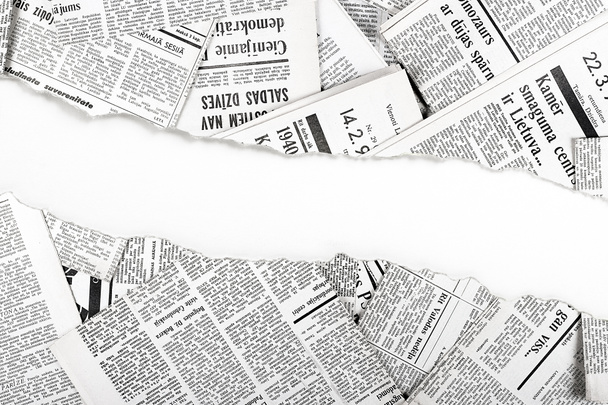 παλιές εφημερίδες άρπαξαν - Φωτογραφία, εικόνα