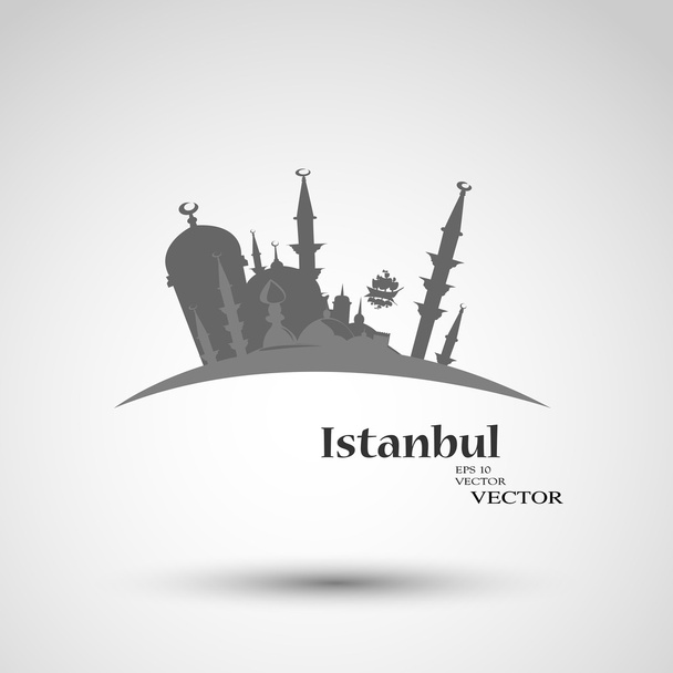 Istanbul, Turcja - Wektor, obraz