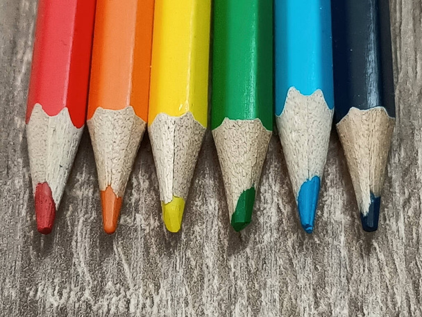 Kalem sanatı renkli LGBT bileşimi - Fotoğraf, Görsel