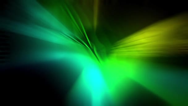 4k abstracte achtergrond met gesimuleerde lichtstralen - Video
