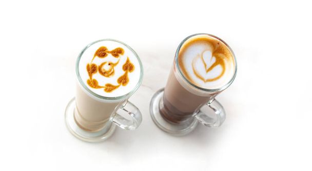 Italian Iced coffee latte collection - Photo, Image