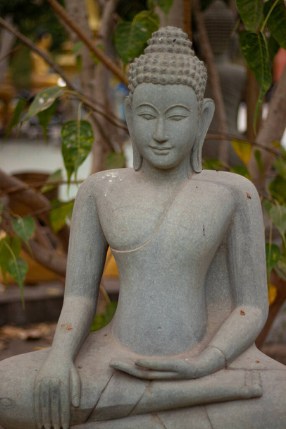 Siem Reap, Kamboçya 'da Buda Heykeli - Fotoğraf, Görsel