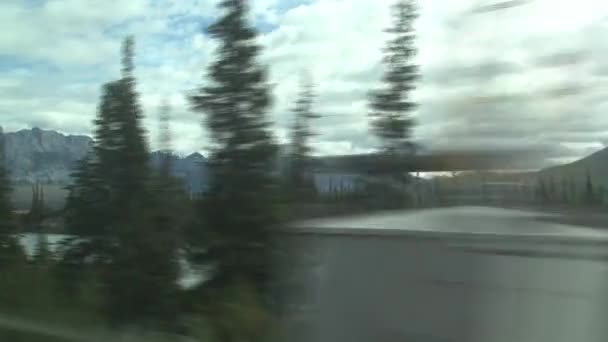 Vista de um trem que vai de Toronto para Vancouver Canadá
 - Filmagem, Vídeo