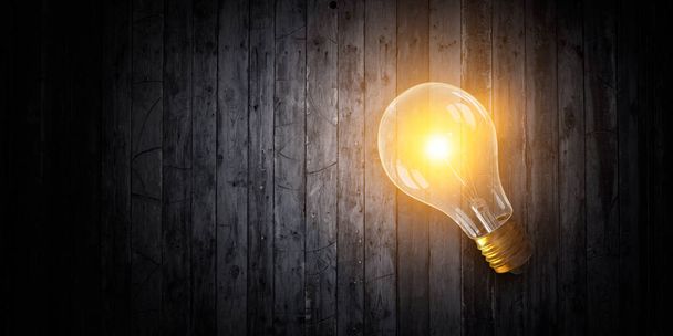 Light bulb image as symbol of innovation - Fotografie, Obrázek