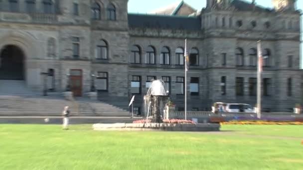 British Columbia Parliament Buildings, Kanada - Materiaali, video