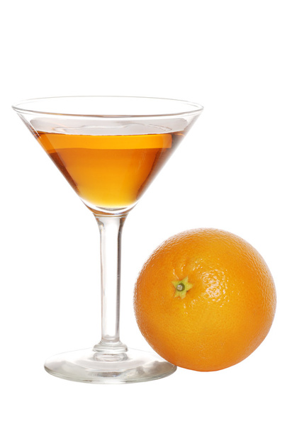 Orange martini with fruit - Foto, Bild