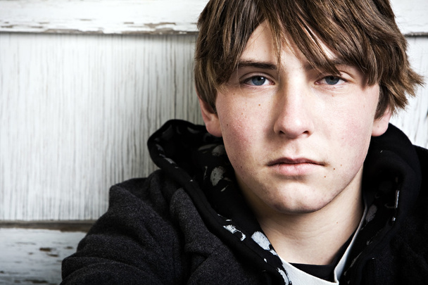 Adolescente retrato masculino
 - Foto, Imagem