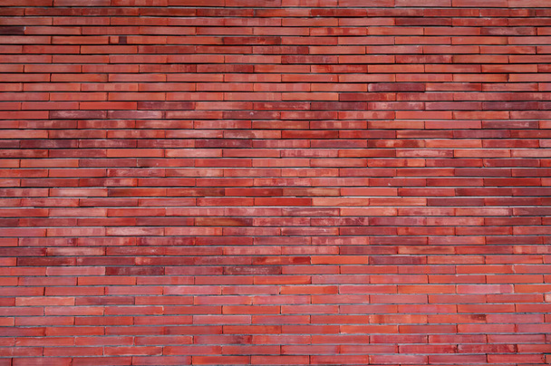 Orange brick wall texture background. Vintage pattern wallpaper. Empty brick wall. Orange shade brickwall background. Home wall interior design. Orange wall of house. Light orange color brick. - Photo, Image