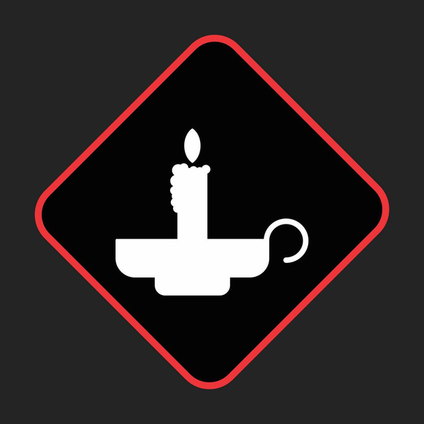 icône de bougies pour votre projet - Vecteur, image