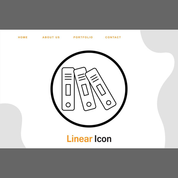 bestanden icoon voor uw project - Vector, afbeelding