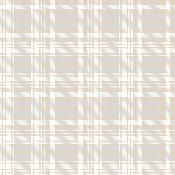 Brown Glen Plaid textured seamless pattern suitable for fashion textiles and graphics - Vector, Image