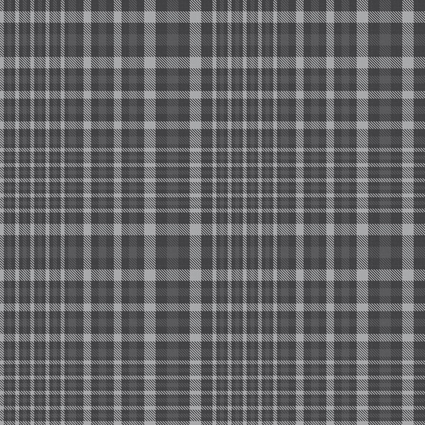Patrón sin costura texturizado gris Glen Plaid adecuado para textiles y gráficos de moda
 - Vector, Imagen