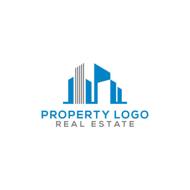 Logotipo da propriedade e ícone de construção Modelo de design vetorial. Ilustrador de Vetor Eps.10 - Vetor
 - Vetor, Imagem