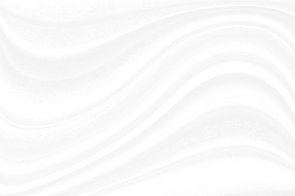 Tissu abstrait fond blanc avec des courbes lisses - Photo, image