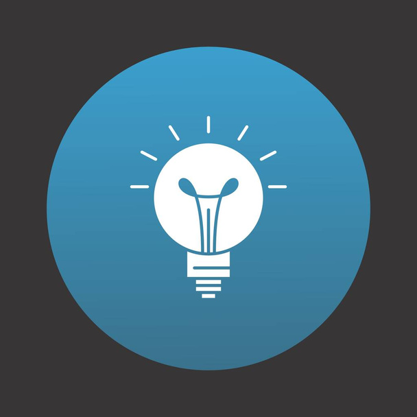 ícone de lâmpada para o seu projeto
 - Vetor, Imagem