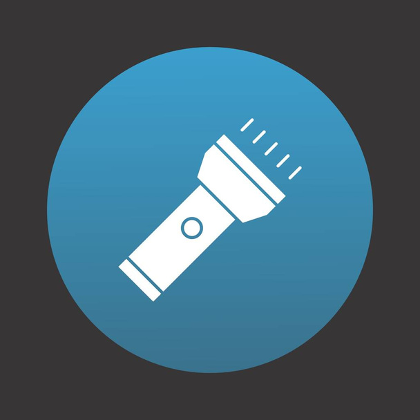 zaklamp icoon voor uw project - Vector, afbeelding